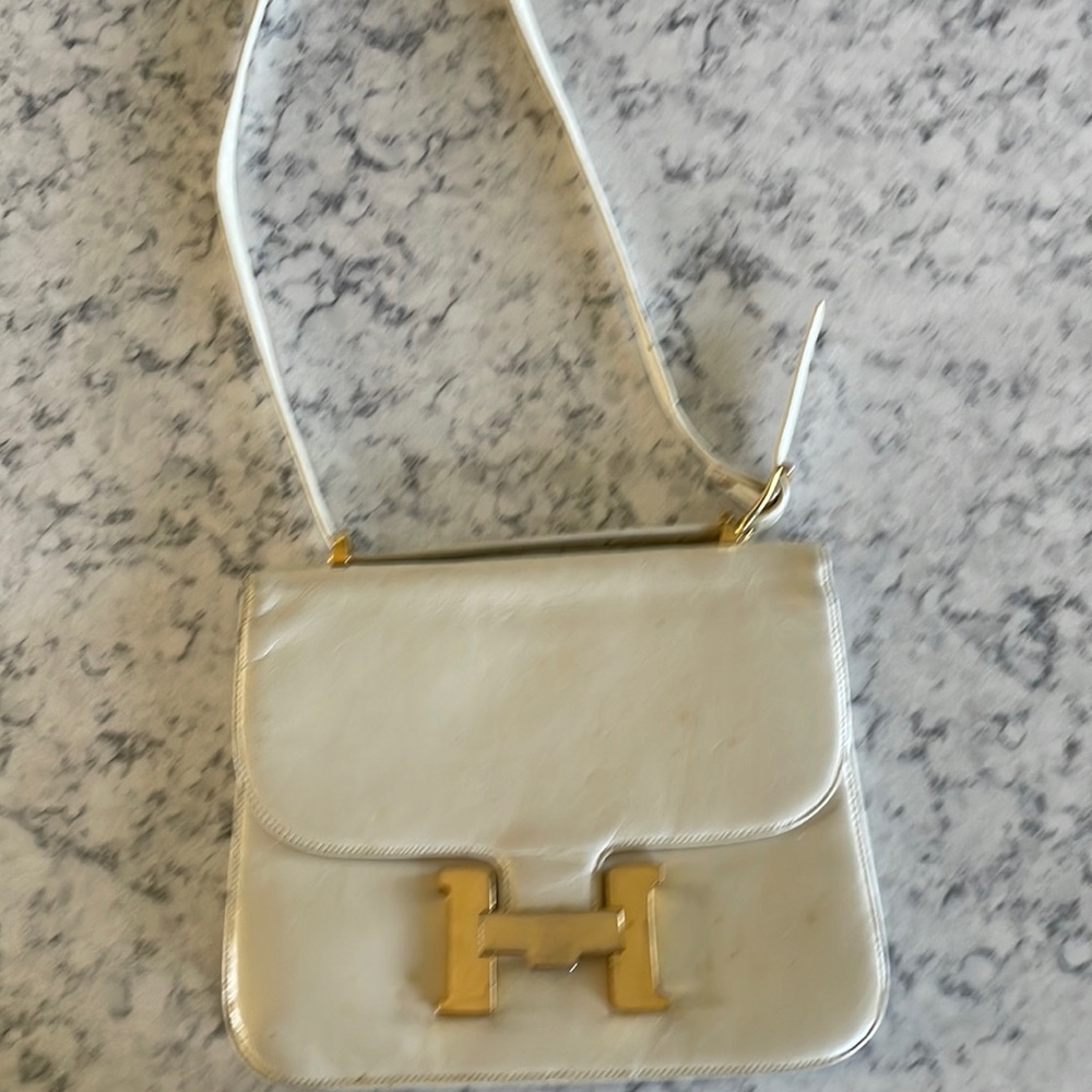 Vintage Susan Gail Constance bag purse H luxe genuine leather